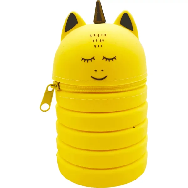 Pencil Case Silicone Must Team Foldable Animals in 6 Designs