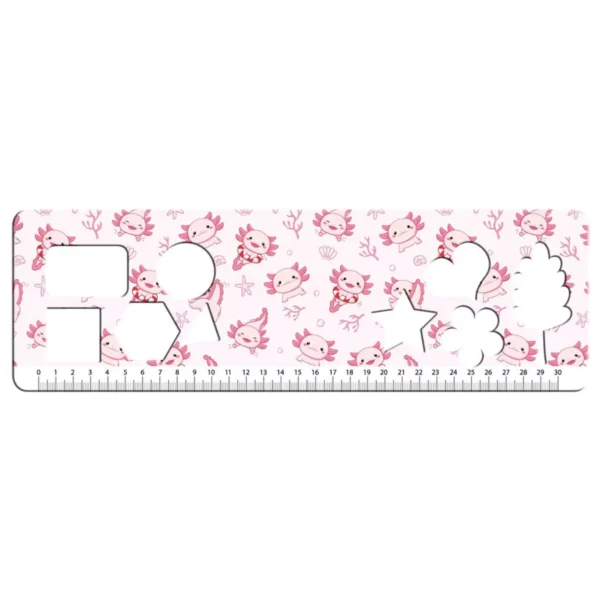 Painting Block Must Team Axolotl with Stickers-Stencils- 2 Coloring Pages 2 Designs