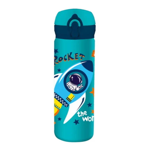 Vacuum Flask Stainless Steel Must Team 500 ml with straw 4 Designs