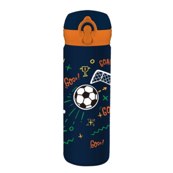 Vacuum Flask Stainless Steel Must Team 500 ml with straw 4 Designs