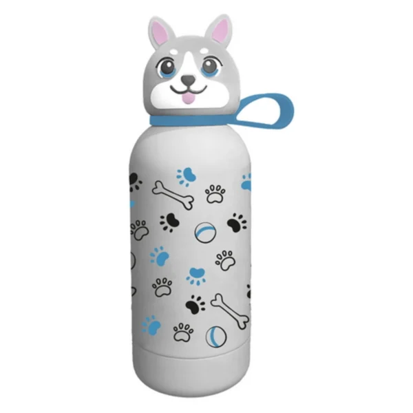 Vacuum Flask Stainless Steel Must Team Little Dog 350 ml with silicone cap