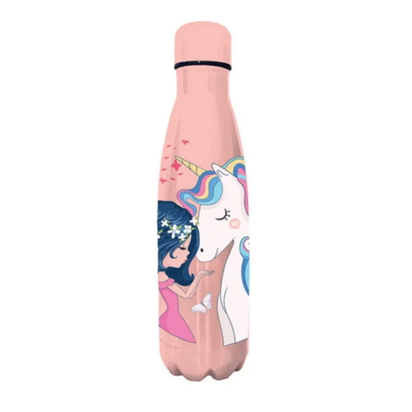 Vacuum Flask Stainless Steel Must Team Girl - Unicorn 500 ml with lid