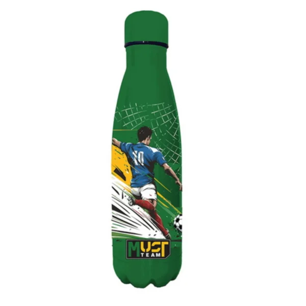 Vacuum Flask Stainless Steel Must Team Football 500 ml with lid