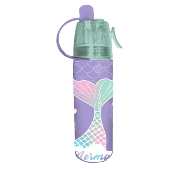 Water Canteen PCTG Must Team Mermaid 600 ml with spray