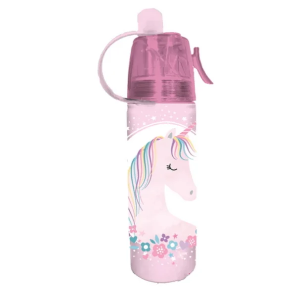 Water Canteen PCTG Must Team Unicorn 600 ml with spray