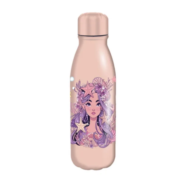 Lunch Set Must Team Girl And The Starfish Lunch Box PP 800ml-Aluminium Water Canteen 500ml