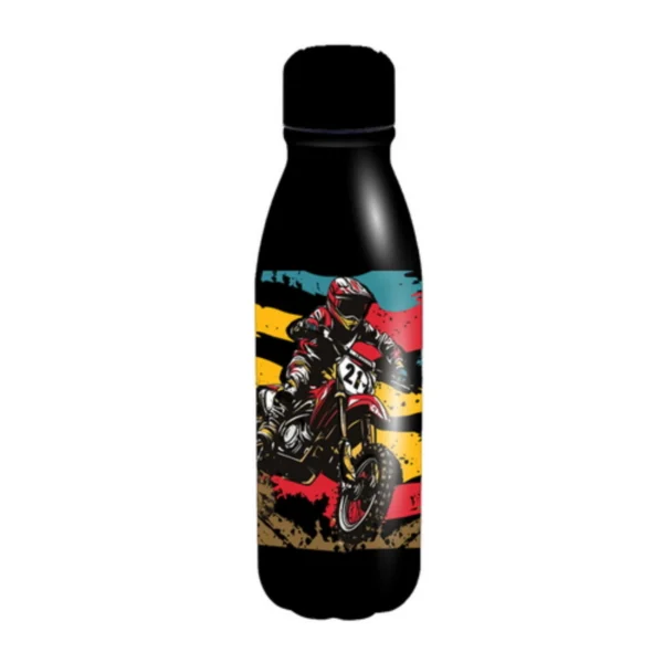 Lunch Set Must Team Bike PP Lunch Box 800ml-Aluminum Flask 500ml
