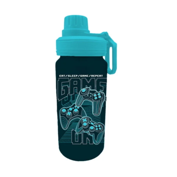 Lunch Set Must Team Gamer Lunch Box PP 800ml-Aluminium Water Canteen 500ml