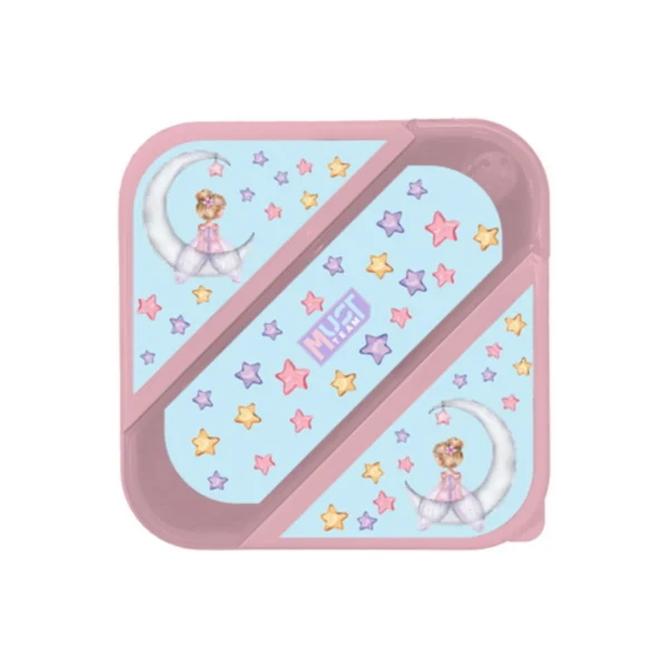 Lunch Set PP Must Team Night Fairy Lunch Box 850ml-PP Water Canteen 400ml