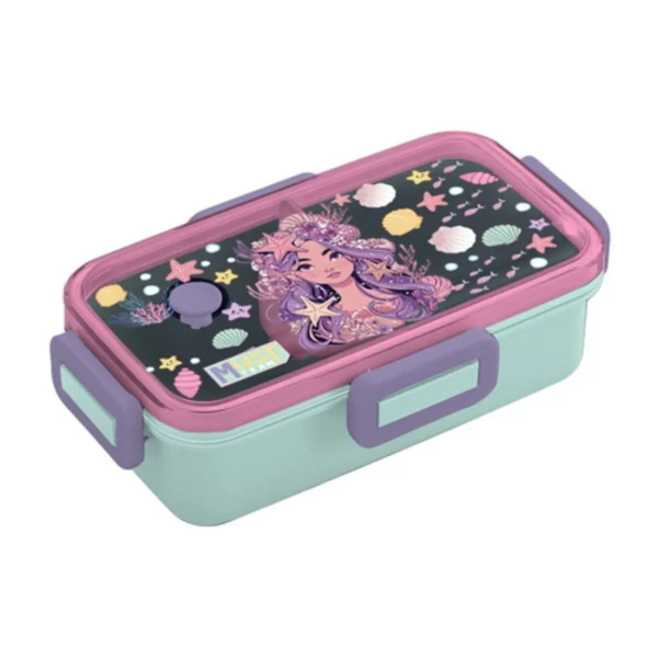 Lunch Box Must Team 700ml PP Plastic with removable divider 20x13x6.5 cm 4 Designs