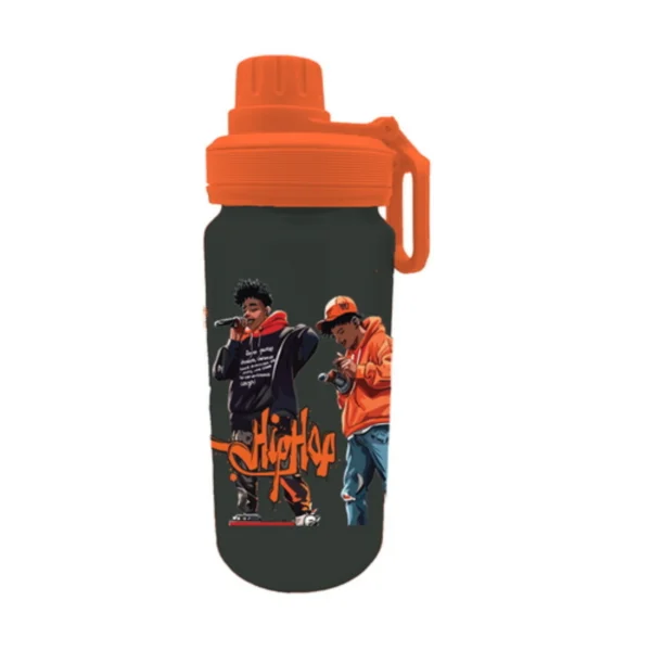 Lunch Set Must Team Hip Hop Lunch Box PP 800ml-Aluminium Water Canteen 500ml