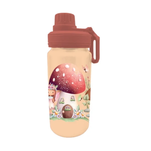 Lunch Set Must Team Romantic Fairy Lunch Box PP 800ml-Aluminium Water Canteen 500ml