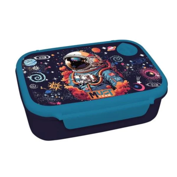 Lunch Set Must Team Astronaut PP Lunch Box 800ml-Stainless Steel Water Canteen 500ml