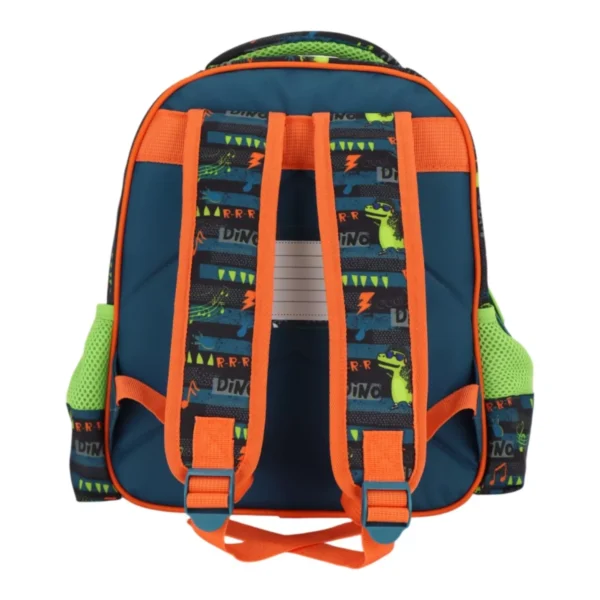 School Backpack Kindergarten Must Team Music Dino