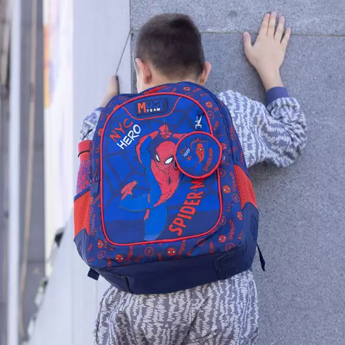 Σχολική τσάντα πλάτης δημοτικού Spider-Man Must Team