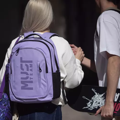 Εφηβικό backpack must team monochrome μωβ
